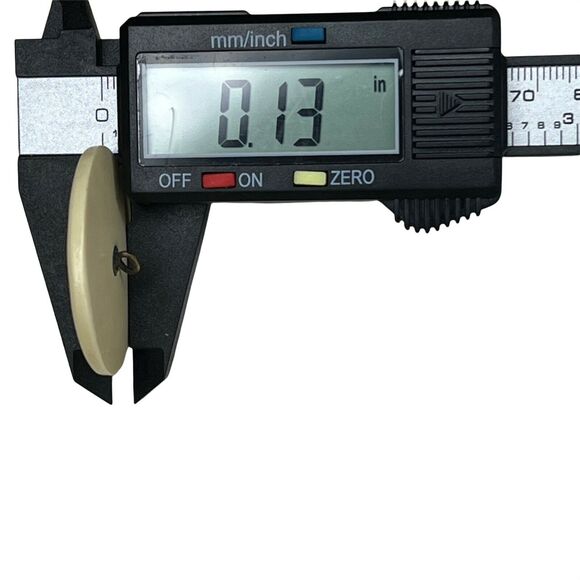 6 Vintage Ivorite Buttons Buckle/Slide Celluloid Bakelite Fashion Clothing - Picture 10 of 11